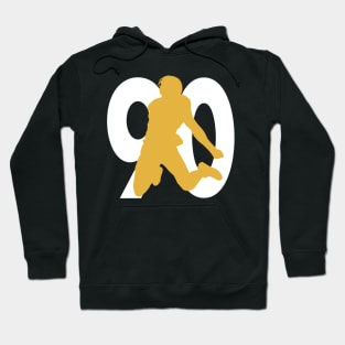 the number 90 tj watt 2 Hoodie